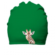 Бавовняна шапка з жирафом