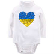 Детское боди LSL Украинское общество - сердце