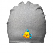 Бавовняна шапка з рибкою Флаундером