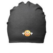 Бавовняна шапка з усміхненим емоджі