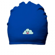 Бавовняна шапка з веселою хмарою