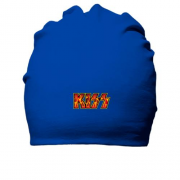 Хлопковая шапка KISS (fire logo)