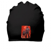 Бавовняна шапка з постером Logan