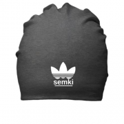 Хлопковая шапка с надписью "Semki"