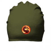 Бавовняна шапка з огненним логотипом Mortal Kombat