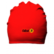 Хлопковая шапка с логотипом Fallout 76