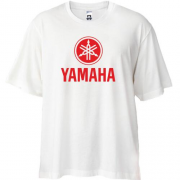 Футболка Oversize с лого Yamaha