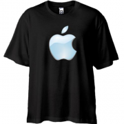 Футболка Oversize з логотипом Apple