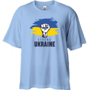 Футболка Oversize Strong Ukraine