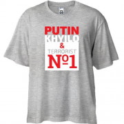 Футболка Oversize Putin - kh*lo