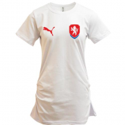 Подовжена футболка Збірна Чехії з футболу