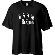 Футболка Oversize The Beatles (облича) 2