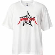 Футболка Oversize Metallica (с лого фан-клуба)