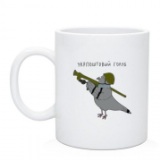 Чашка Укрпоштівський голуб