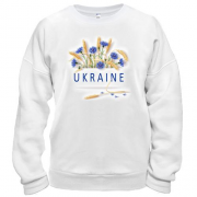 Свитшот с цветами Ukraine