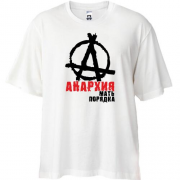 Футболка Oversize Анархия мать порядка