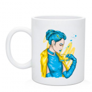 Чашка Украинская девушка (ART Style)