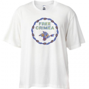 Футболка Oversize Free Crimea