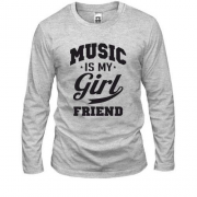 Лонгслів Music is my girlfriend