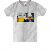 Дитяча футболка з Борисом Джонсоном Добрий день Everybody