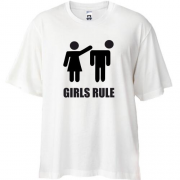 Футболка Oversize Girls rule