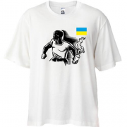 Футболка Oversize с Майдановцем