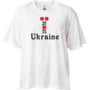 Футболка Oversize Вышиванка Ukraine
