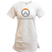 Подовжена футболка Overwatch logo
