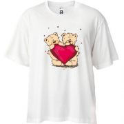 Футболка Oversize с мишками Teddy