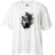 Футболка Oversize з носорогом
