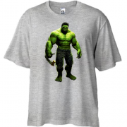Футболка Oversize з Халком (Hulk)