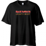 Футболка Oversize Iron Maiden - Legacy of the Beast