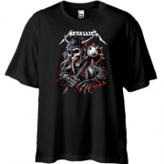 Футболка Oversize Metallica (со скелетом-воином) 2