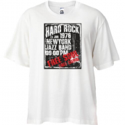 Футболка Oversize Hard Rock 1976 New York