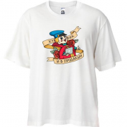 Футболка Oversize Х*к - і в продакшн (2)