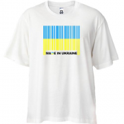 Футболка Oversize Made in Ukraine (штрих-код)