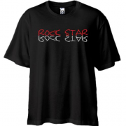 Футболка Oversize  ROCK STAR