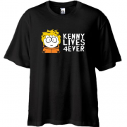 Футболка Oversize  Kenny lives forever