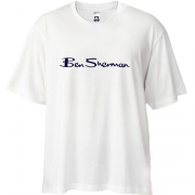 Футболка Oversize Ben Sherman белая