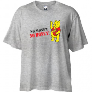 Футболка Oversize No money - no honey (2)