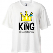 Футболка Oversize Little king af great family