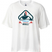 Футболка Oversize Orca the killer whale