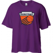Футболка Oversize с логотипом Basketball