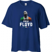 Футболка Oversize з Конором Мак Грегором "Fuck Floyd"