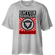 Футболка Oversize Enter Shikari Radiate