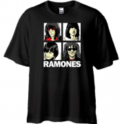 Футболка Oversize Ramones (комикс)