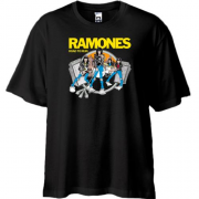 Футболка Oversize Ramones - Road to Ruin