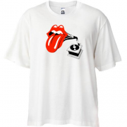 Футболка Oversize Rolling Stones (Грамофон)