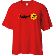 Футболка Oversize з логотипом Fallout 76