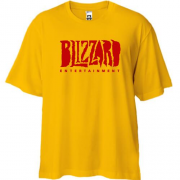 Футболка Oversize с логотипом Blizzard